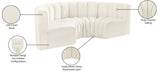 Arc Vegan Leather Modular Sofa - Elevate Your Space with Luxurious Design and Versatile Style Options