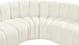 Arc Vegan Leather Modular Sofa: Elevate Your Space with Timeless Sophistication and Versatile Design