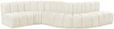 Arc Vegan Leather Modular Sofa – Elevate Your Space with Timeless Sophistication and Versatile Style