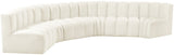 Arc Vegan Leather Modular Sofa - Elevate Your Space with Timeless Luxury and Versatile Design Options