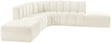 Arc Vegan Leather Modular Sofa - Elevate Your Space with Luxurious Comfort and Timeless Style