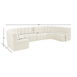 Arc Vegan Leather Modular Sofa - Elevate Your Space with Timeless Luxury and Versatile Design