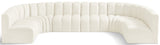 Arc Vegan Leather Modular Sofa - Elevate Your Space with Timeless Luxury and Versatile Design