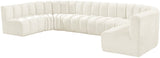 Arc Vegan Leather Modular Sofa - Elevate Your Space with Timeless Luxury and Versatile Design