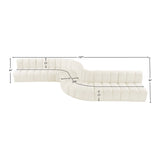 Arc Vegan Leather Modular Sofa - Elevate Your Space with Contemporary Luxury and Versatile Design