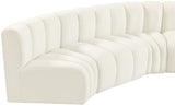 Arc Vegan Leather Modular Sofa - Elevate Your Space with Contemporary Luxury and Versatile Design