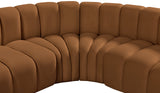 Arc Vegan Leather Modular Sofa – Elevate Your Space with Timeless Sophistication and Versatile Style
