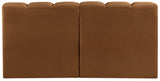 Arc Vegan Leather Modular Sofa - Luxurious Design with Deep Channel Tufting for Chic Interiors