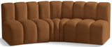 Arc Vegan Leather Modular Sofa - Elevate Your Space with Contemporary Luxury and Versatile Design