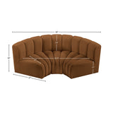 Arc Vegan Leather Modular Sofa – Elevate Your Space with Timeless Sophistication and Versatile Design!