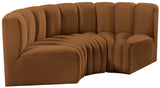 Arc Vegan Leather Modular Sofa – Elevate Your Space with Timeless Sophistication and Versatile Design!