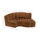 Arc Vegan Leather Modular Sofa - Luxurious, Versatile Design Perfect for Chic Living Spaces and More
