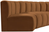 Arc Vegan Leather Modular Sofa - Elevate Your Space with Timeless Sophistication and Versatile Design