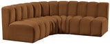 Arc Vegan Leather Modular Sofa - Elevate Your Space with Luxurious Design and Versatile Comfort