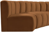 Arc Vegan Leather Modular Sofa - Elevate Your Space with Luxurious Design and Versatile Comfort