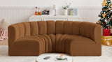 Arc Vegan Leather Modular Sofa - Elevate Your Space with Luxurious Design and Versatile Style Options