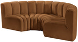 Arc Vegan Leather Modular Sofa - Elevate Your Space with Luxurious Design and Versatile Style Options