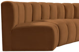 Arc Vegan Leather Modular Sofa – Elevate Your Space with Timeless Luxury and Versatile Design