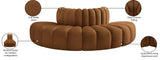 Arc Vegan Leather Modular Sofa - Elevate Your Space with Timeless Sophistication and Versatile Design