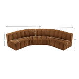 Arc Vegan Leather Modular Sofa: Elevate Your Space with Luxurious Comfort and Modern Versatility