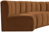 Arc Vegan Leather Modular Sofa: Elevate Your Space with Luxurious Comfort and Modern Versatility