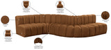 Arc Vegan Leather Modular Sofa – Elevate Your Space with Timeless Sophistication and Versatile Style