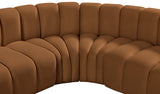 Arc Vegan Leather Modular Sofa – Elevate Your Space with Timeless Sophistication and Versatile Style