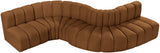 Arc Vegan Leather Modular Sofa – Elevate Your Space with Timeless Sophistication and Versatile Style