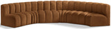 Arc Vegan Leather Modular Sofa - Elevate Your Space with Timeless Luxury and Versatile Design Options