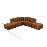 Arc Vegan Leather Modular Sofa - Elevate Your Space with Luxurious Comfort and Timeless Style