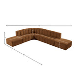 Arc Vegan Leather Modular Sofa – A Stylish, Versatile Statement Piece for Modern Living Spaces