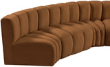 Arc Vegan Leather Modular Sofa – Elevate Your Space with Timeless Elegance and Versatile Design