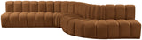 Arc Vegan Leather Modular Sofa - Elevate Your Space with Timeless Luxury and Versatile Comfort Today!