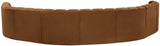 Arc Vegan Leather Modular Sofa – Elevate Your Space with Timeless Sophistication and Versatile Design
