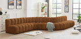 Arc Vegan Leather Modular Sofa - Elevate Your Space with Contemporary Luxury and Versatile Design