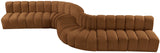 Arc Vegan Leather Modular Sofa - Elevate Your Space with Contemporary Luxury and Versatile Design
