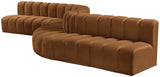 Arc Vegan Leather Modular Sofa - Elevate Your Space with Contemporary Luxury and Versatile Design
