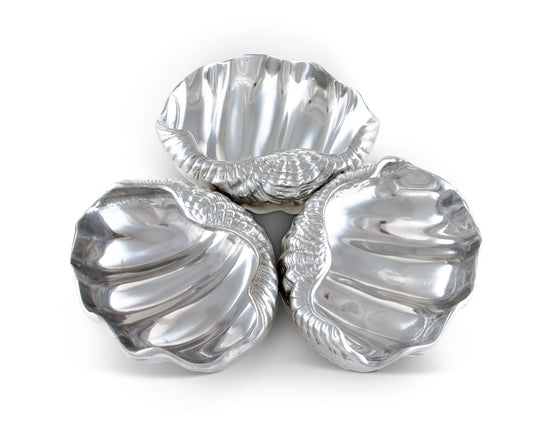 Clam 3-Bowl Server