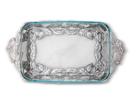 Bunny 3-Qt Casserole W/Pyrex