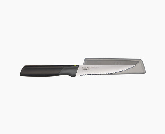 Elevate™ 4½" Green Serrated Knife