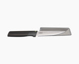 Elevate™ 4½" Green Serrated Knife
