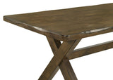 Alston 7-Piece Rectangular Dining Table Set Knotty Nutmeg