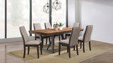 Spring Creek 7-Piece Rectangular Dining Table Set – Taupe