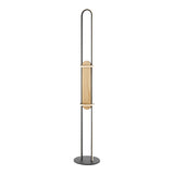 Floor Lamp Iron & Wood