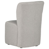 Jaelynn Upholstered Parsons Dining Side Chair - Beige (Set of 2)