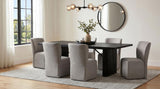 Jaelynn Upholstered Parsons Dining Side Chair - Beige (Set of 2)