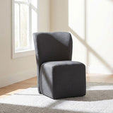 Jaelynn Upholstered Parsons Dining Side Chair - Charcoal (Set of 2)