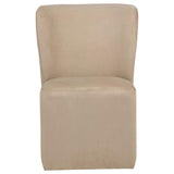 Jaelynn Upholstered Parsons Dining Side Chair - Tan (Set of 2)