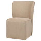 Jaelynn Upholstered Parsons Dining Side Chair - Tan (Set of 2)