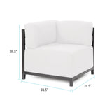 Axis Corner Chair Base & Titanium Frame